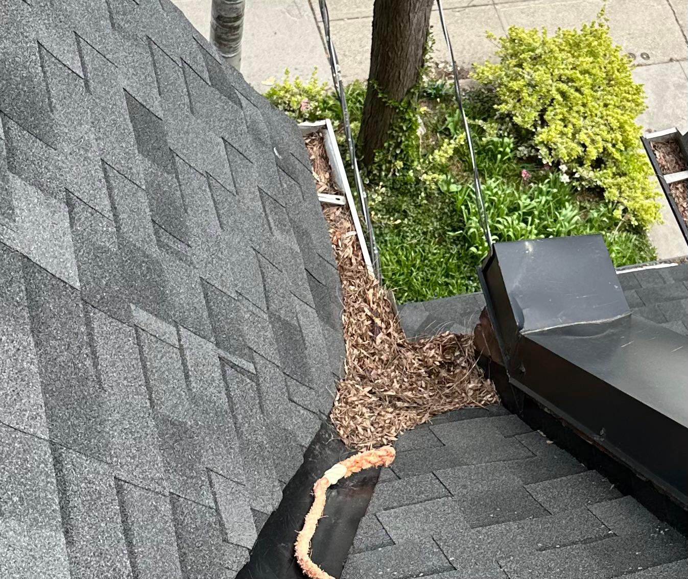 Gutter service project by Beaver Roofing