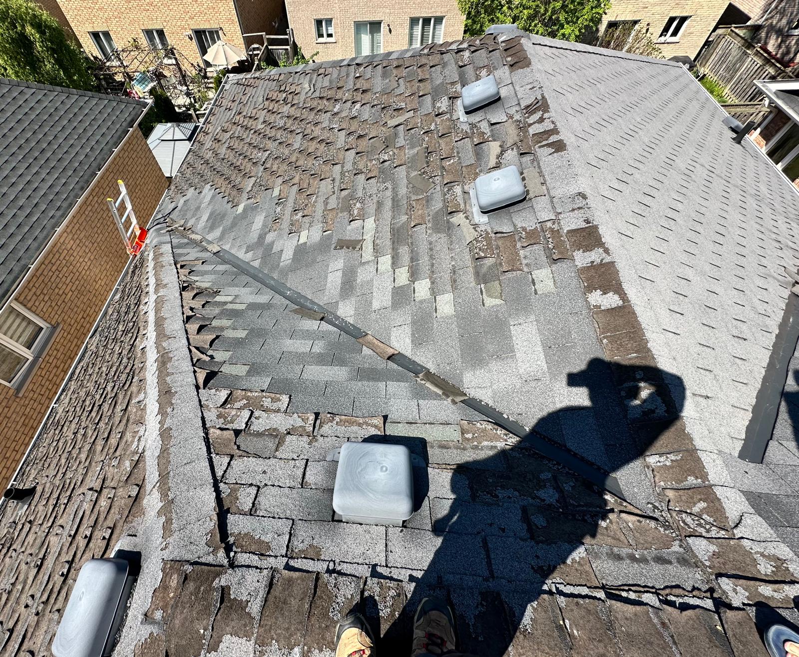 Roof inspection by Beaver Roofing